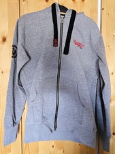 Eintracht Frankfurt SGE Sweat Jacke Gr. S Grau