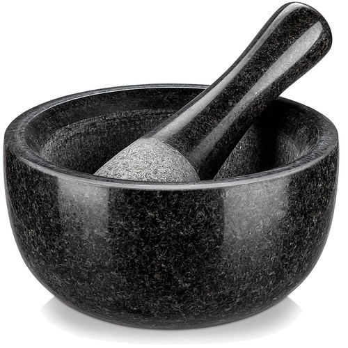 Mörser set granit - mörser,