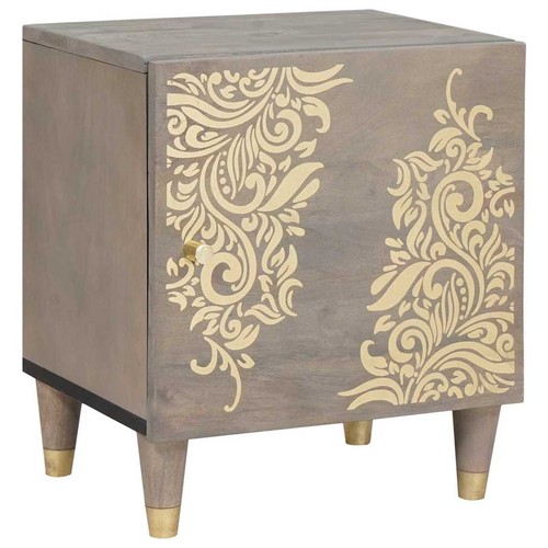 Vintage nachttisch - 1x,