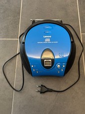LENCO SCD-24 Kinder Radio Boombox blau mit CD Player FM Radio AUX