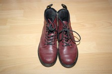Dr. Martens Gr. 35 Smooth-Leder burgund Mädchen
