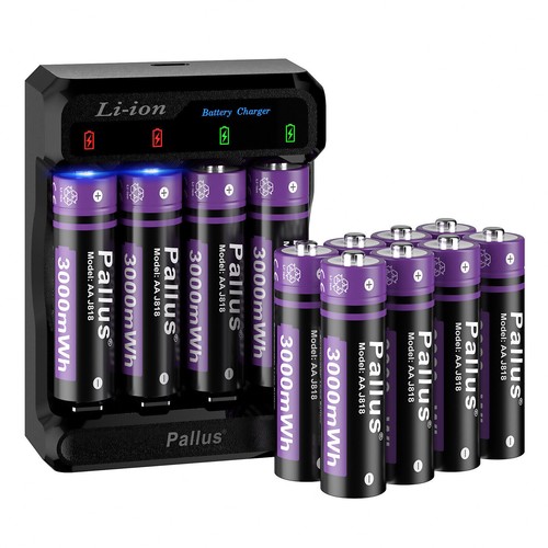Wiederaufladbare lithium - lithium, aa