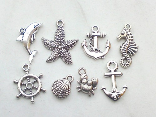 Anhänger set maritim - 8x, anhänger-set