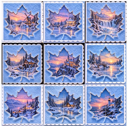 Weihnachtskarte - *gb*,