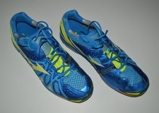 MIZUNO Wave Tornado 9 Größe 51 Schuhe Herren Hallenschuhe Sportschuhe blau gelb