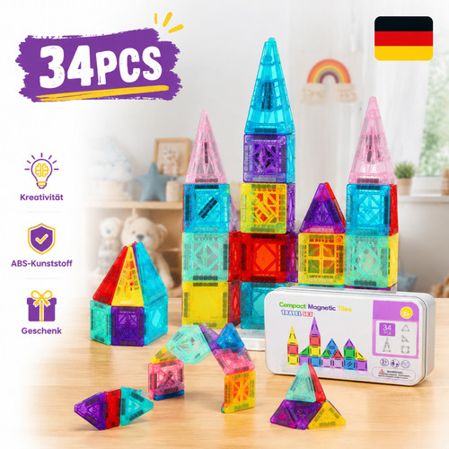 Magnetische bausteine kinder - magnetische,