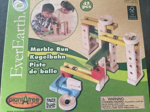 Kugelbahn murmelbahn holz - ,