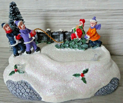 Luville winterszene - luville,