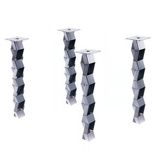 4x Tischbein Tisch Esstisch Schreibtisch Tischgestell Loft Eisen Steel Designer