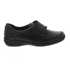 Waldläufer Millu-S, Ortho-Tritt, Glattleder / Stretch, schwarz, Weite M, Klettve