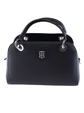 Tommy Hilfiger Damen Handtasche Tasche TH Essence M Duffle Schwarz AW0AW08845