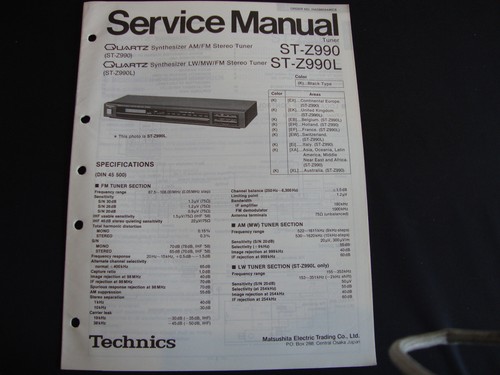 Original service manual - original,
