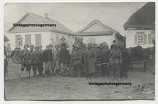 Z3055 Foto WK1 Ukraine Russland Debalzewo Debalzewe  Soldaten Sturmtruppen Helm