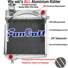 4 Reihig 62mm Kühler Für Austin Healey Sprite-AH MG Midget MT 60-1967 1963