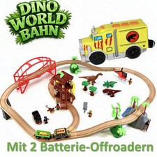 Holz Eisenbahn Set Jungle mit