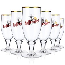 6x Hasseröder Bierglas