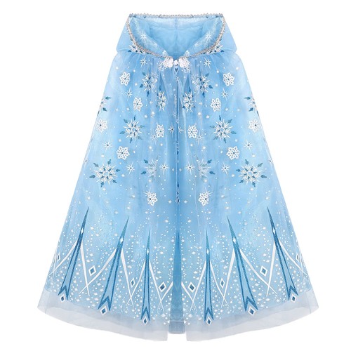 Prinzessin kapuzenumhang blau - kapuzenumhang,