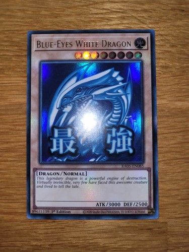 Blue eyes white dragon ultra - eyes,