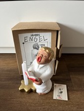 großer  Engel, Rot Ceramic,   Jahres Engel Jahresengel : 1998