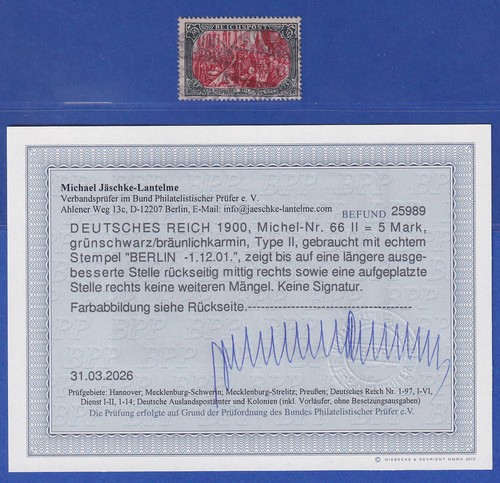 Reich 1900 reichspost - dt., 5