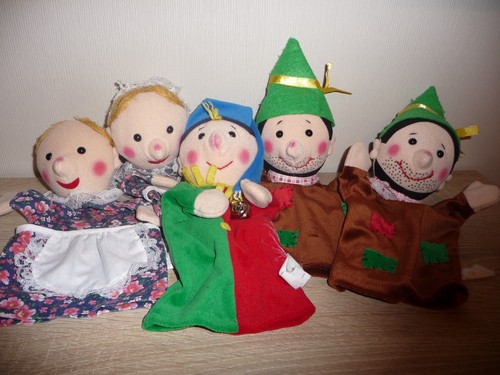 Tcm handpuppen paket 2x - paket,