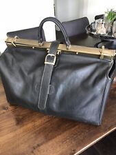 The Bridge Arzt Koffer Reisetasche Doctor Schwarz Limitiert 25x51x30 Weekender