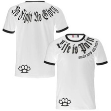 Männer TShirt Marke Life is pain hardcore sprüche schwarz black fuck all ink ftw