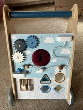 Vertbaudet Activity-Lauflernwagen mit Bremsen, Holz FSC®