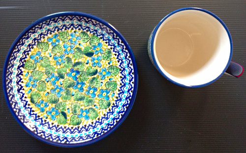 Bunzlauer keramik kaffeetasse - keramik,
