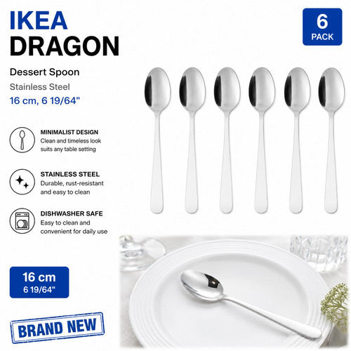 Ikea dragon dessertlöffel - dragon,