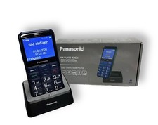 Panasonic KX-TU155EXCN Seniorenhandy (SOS-Notfalltaste, Hörgerätekompatibel, Tas
