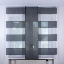 3er Set Schiebegardine