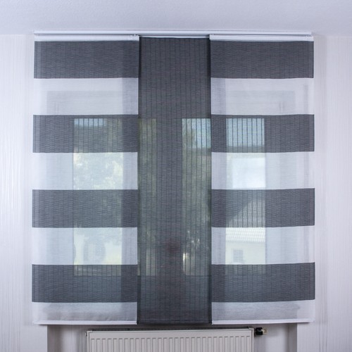 3er set schiebegardine - 3er,