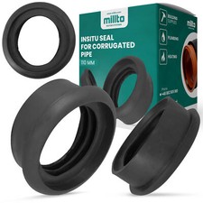 Millto™ Dichtung für Wellrohr 110 mm Gummidichtung Gummi Dichtungsring