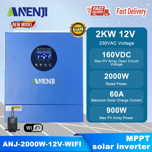 2000w 12v solar - solar, wechselrichter