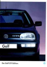 VW Golf 3 Prospekt, 8.1994 