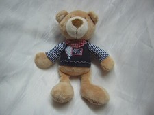 ESPRIT by SIGIKID Stofftier BÄR TEDDY Classic Schlenker  blau braun 28 cm *RAR*