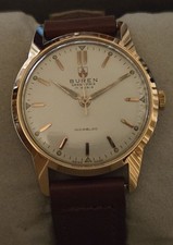 Vintage Armbanduhr Buren Grand