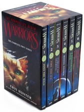 The Complete First Series Volumes 1 to 6 Warriors by Erin Hunter PAPERBACK