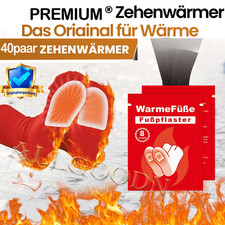 80Pcs /40 Paar Zehenwärmer