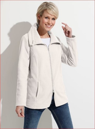 Jacke weiß damen - weiß,