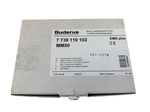 Buderus mm50 mischermodul neu - buderus,