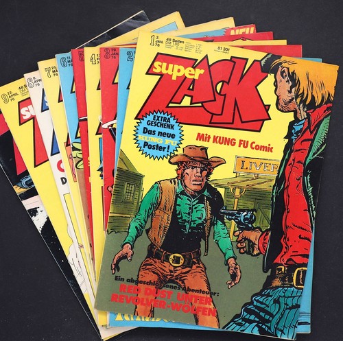 Zack jahrgang 1976 comic - zack,