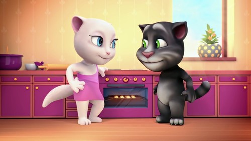 Talking tom glanz poster - tom,
