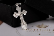 Kreuz  925 Silber Orthodox