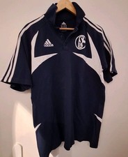 Adidas S04 FC Schalke 04 Polo-Shirt  Gr. M Guter Zustand! Poloshirt Fußball 