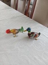 Blechspielzeug Watschel Ente