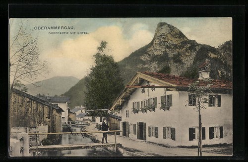 Oberammergau dorfpartie mit - dorfpartie,