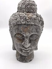 Buddha Kopf antik grau ca. 31