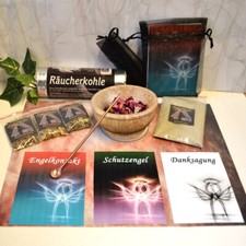 Räucherset Engel Räuchersortiment Engelset Engelkarten Räuchermischung 18 Teile 
